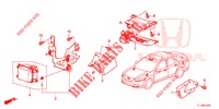 RADAR/LKAS  für Honda ACCORD 2.4 EXCLUSIVE 4 Türen 5 gang automatikgetriebe 2014