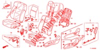 VORDERSITZ/SITZGURTE (G.) (LH) für Honda ACCORD 2.4 EXCLUSIVE 4 Türen 5 gang automatikgetriebe 2014