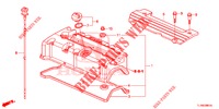 ZYLINDERKOPFDECKEL (2.4L) für Honda ACCORD 2.4 EXCLUSIVE 4 Türen 5 gang automatikgetriebe 2014