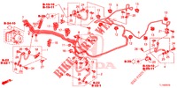 BREMSLEITUNGEN (VSA) (LH) für Honda ACCORD 2.4 S 4 Türen 6 gang-Schaltgetriebe 2014