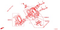 DROSSELKLAPPENGEHAEUSE (2.4L) für Honda ACCORD 2.4 S 4 Türen 6 gang-Schaltgetriebe 2014