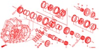 HAUPTWELLE  für Honda ACCORD 2.4 S 4 Türen 6 gang-Schaltgetriebe 2014
