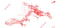 KOMBISCHALTER  für Honda ACCORD 2.4 S 4 Türen 6 gang-Schaltgetriebe 2014