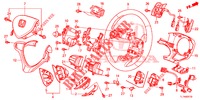 LENKRAD (SRS) für Honda ACCORD 2.4 S 4 Türen 6 gang-Schaltgetriebe 2014