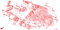 MOTORHALTERUNG (2.4L) für Honda ACCORD 2.4 S 4 Türen 6 gang-Schaltgetriebe 2014