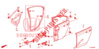 TUERBLECHE, HINTEN(4D)  für Honda ACCORD 2.4 S 4 Türen 6 gang-Schaltgetriebe 2014