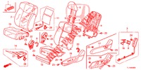 VORDERSITZ/SITZGURTE (G.) (LH) für Honda ACCORD 2.4 S 4 Türen 6 gang-Schaltgetriebe 2014