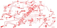 WASSERSCHLAUCH/HEIZUNGSSCHACHT (2.4L) für Honda ACCORD 2.4 S 4 Türen 6 gang-Schaltgetriebe 2014