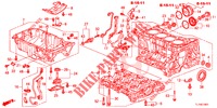 ZYLINDERBLOCK/OELWANNE (2.4L) für Honda ACCORD 2.4 S 4 Türen 6 gang-Schaltgetriebe 2014