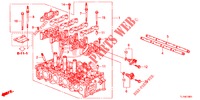 ZYLINDERKOPFDECKEL (2.4L) für Honda ACCORD 2.4 S 4 Türen 6 gang-Schaltgetriebe 2014