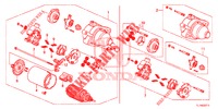 ANLASSER (MITSUBA) (2.4L) für Honda ACCORD 2.4 S 4 Türen 5 gang automatikgetriebe 2014