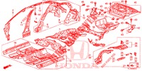 BODEN/INNENBLECHE  für Honda ACCORD 2.4 S 4 Türen 5 gang automatikgetriebe 2014