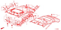 DACHVERKLEIDUNG  für Honda ACCORD 2.4 S 4 Türen 5 gang automatikgetriebe 2014