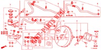 HAUPTBREMSZYLINDER/MASTER POWER (LH) für Honda ACCORD 2.4 S 4 Türen 5 gang automatikgetriebe 2014