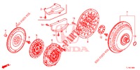 KUPPLUNG/DREHMOMENTWANDLER  für Honda ACCORD 2.4 S 4 Türen 5 gang automatikgetriebe 2014