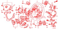 LENKRAD (SRS) für Honda ACCORD 2.4 S 4 Türen 5 gang automatikgetriebe 2014