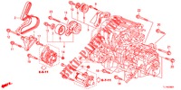 MOTORHALTERUNG (2.4L) für Honda ACCORD 2.4 S 4 Türen 5 gang automatikgetriebe 2014