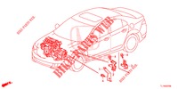 MOTORKABELBAUM, STREBE(1.7L)(RH)  für Honda ACCORD 2.4 S 4 Türen 5 gang automatikgetriebe 2014