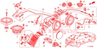 RADIOANTENNE/LAUTSPRECHER (LH) für Honda ACCORD 2.4 S 4 Türen 5 gang automatikgetriebe 2014