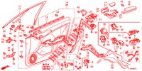 TUERVERKLEIDUNG, VORNE (LH) für Honda ACCORD 2.4 S 4 Türen 5 gang automatikgetriebe 2014