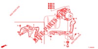 VSA MODULATOR(RH)('00 )  für Honda ACCORD 2.4 S 4 Türen 5 gang automatikgetriebe 2014
