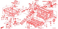 ZYLINDERBLOCK/OELWANNE (2.4L) für Honda ACCORD 2.4 S 4 Türen 5 gang automatikgetriebe 2014