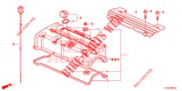 ZYLINDERKOPFDECKEL (2.4L) für Honda ACCORD 2.4 S 4 Türen 5 gang automatikgetriebe 2014