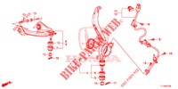 GELENK, VORNE  für Honda ACCORD 2.0 COMFORT 4 Türen 6 gang-Schaltgetriebe 2015
