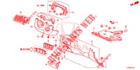 INSTRUMENT, ZIERSTUECK (COTE DE CONDUCTEUR) (LH) für Honda ACCORD 2.0 COMFORT 4 Türen 6 gang-Schaltgetriebe 2015