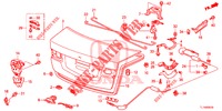 KOFFERRAUMDECKEL(4D)  für Honda ACCORD 2.0 COMFORT 4 Türen 6 gang-Schaltgetriebe 2015