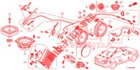 RADIOANTENNE/LAUTSPRECHER (LH) für Honda ACCORD 2.0 COMFORT 4 Türen 6 gang-Schaltgetriebe 2015