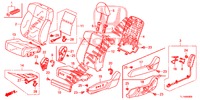 VORDERSITZ/SITZGURTE (G.) (LH) für Honda ACCORD 2.0 COMFORT 4 Türen 6 gang-Schaltgetriebe 2015