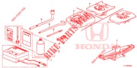 WERKZEUGE/WAGENHEBER  für Honda ACCORD 2.0 COMFORT 4 Türen 6 gang-Schaltgetriebe 2015