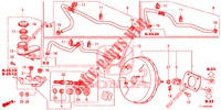 HAUPTBREMSZYLINDER/MASTER POWER (LH) für Honda ACCORD 2.0 ELEGANCE 4 Türen 6 gang-Schaltgetriebe 2015