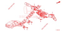 KOMBISCHALTER  für Honda ACCORD 2.0 ELEGANCE 4 Türen 6 gang-Schaltgetriebe 2015