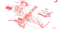INSTRUMENT, ZIERSTUECK (COTE DE CONDUCTEUR) (LH) für Honda ACCORD 2.0 ELEGANCE 4 Türen 5 gang automatikgetriebe 2015