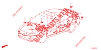 KABELBAUM (2) (LH) für Honda ACCORD 2.0 ELEGANCE 4 Türen 5 gang automatikgetriebe 2015