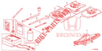WERKZEUGE/WAGENHEBER  für Honda ACCORD 2.0 ELEGANCE 4 Türen 5 gang automatikgetriebe 2015