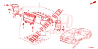 AUDIOEINHEIT (NAVIGATION) für Honda ACCORD 2.0 ELEGANCE PACK 4 Türen 6 gang-Schaltgetriebe 2015