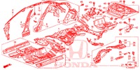 BODEN/INNENBLECHE  für Honda ACCORD 2.0 ELEGANCE PACK 4 Türen 6 gang-Schaltgetriebe 2015