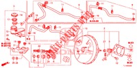 HAUPTBREMSZYLINDER/MASTER POWER (LH) für Honda ACCORD 2.0 ELEGANCE PACK 4 Türen 6 gang-Schaltgetriebe 2015