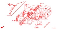 KABELBAUM (3) (LH) für Honda ACCORD 2.0 ELEGANCE PACK 4 Türen 6 gang-Schaltgetriebe 2015