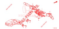 KOMBISCHALTER  für Honda ACCORD 2.0 ELEGANCE PACK 4 Türen 6 gang-Schaltgetriebe 2015