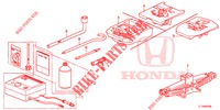 WERKZEUGE/WAGENHEBER  für Honda ACCORD 2.0 ELEGANCE PACK 4 Türen 6 gang-Schaltgetriebe 2015