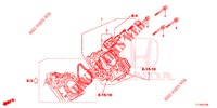 DROSSELKLAPPENGEHAEUSE (2.0L) für Honda ACCORD 2.0 ELEGANCE PACK 4 Türen 5 gang automatikgetriebe 2015