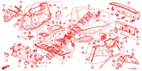 HINTERE ABLAGE/SEITENVERKLEIDUNG (4D)  für Honda ACCORD 2.0 ELEGANCE PACK 4 Türen 5 gang automatikgetriebe 2015