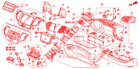 INSTRUMENT, ZIERSTUECK (COTE DE PASSAGER) (LH) für Honda ACCORD 2.0 ELEGANCE PACK 4 Türen 5 gang automatikgetriebe 2015