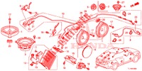 RADIOANTENNE/LAUTSPRECHER (LH) für Honda ACCORD 2.0 ELEGANCE PACK 4 Türen 5 gang automatikgetriebe 2015