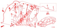 WINDSCHUTZSCHEIBENWASCHER (2D)  für Honda ACCORD 2.0 ELEGANCE PACK 4 Türen 5 gang automatikgetriebe 2015