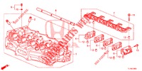 ZYLINDERKOPFDECKEL (2.0L) für Honda ACCORD 2.0 ELEGANCE PACK 4 Türen 5 gang automatikgetriebe 2015